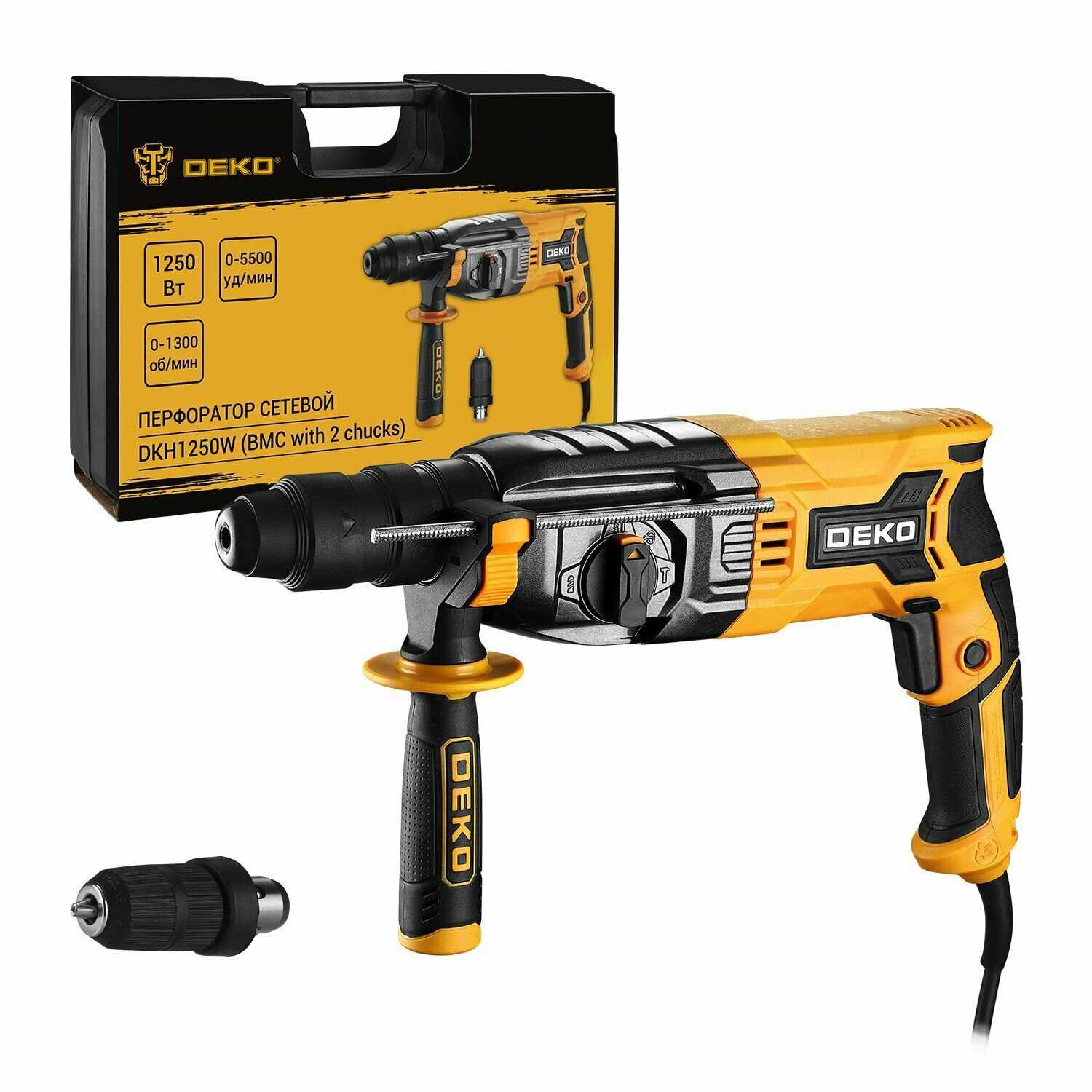 Перфоратор DEKO DKH1250W