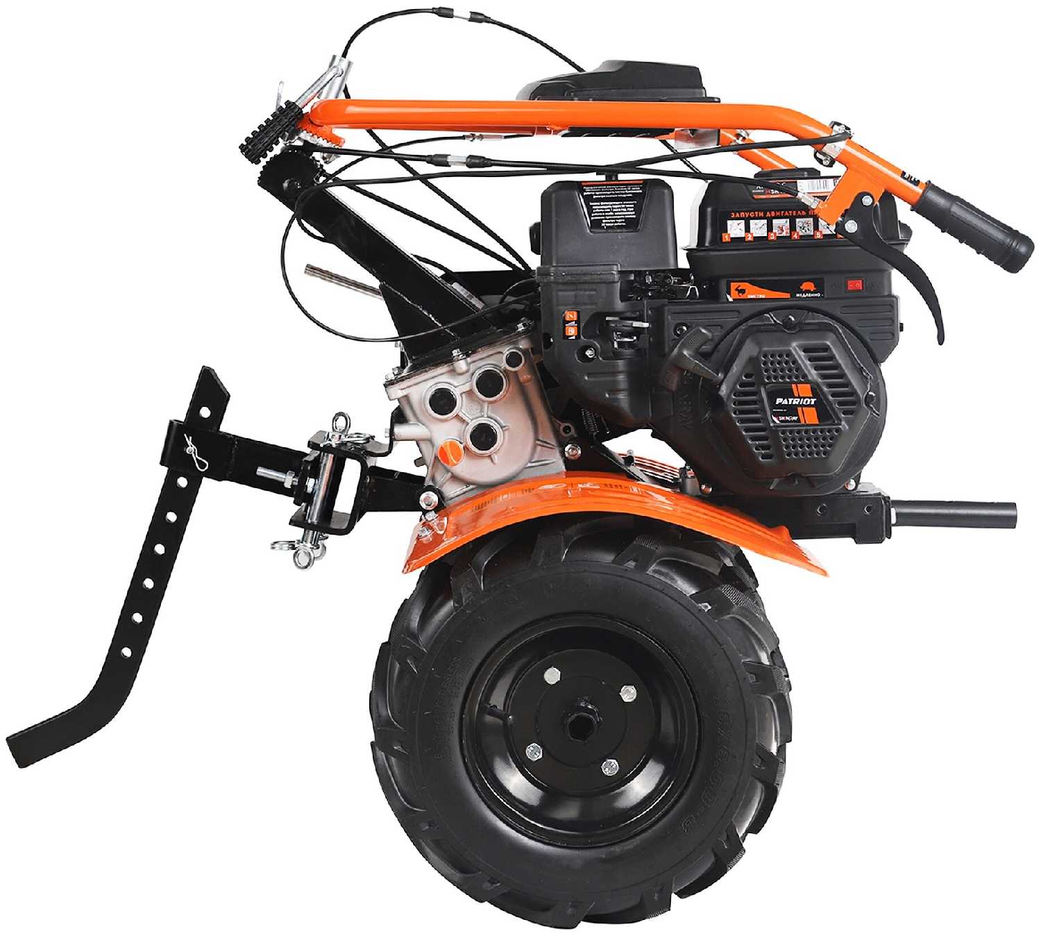 Мотоблок бензиновый PATRIOT Победа (440107501), 7 л.с. фотография 14