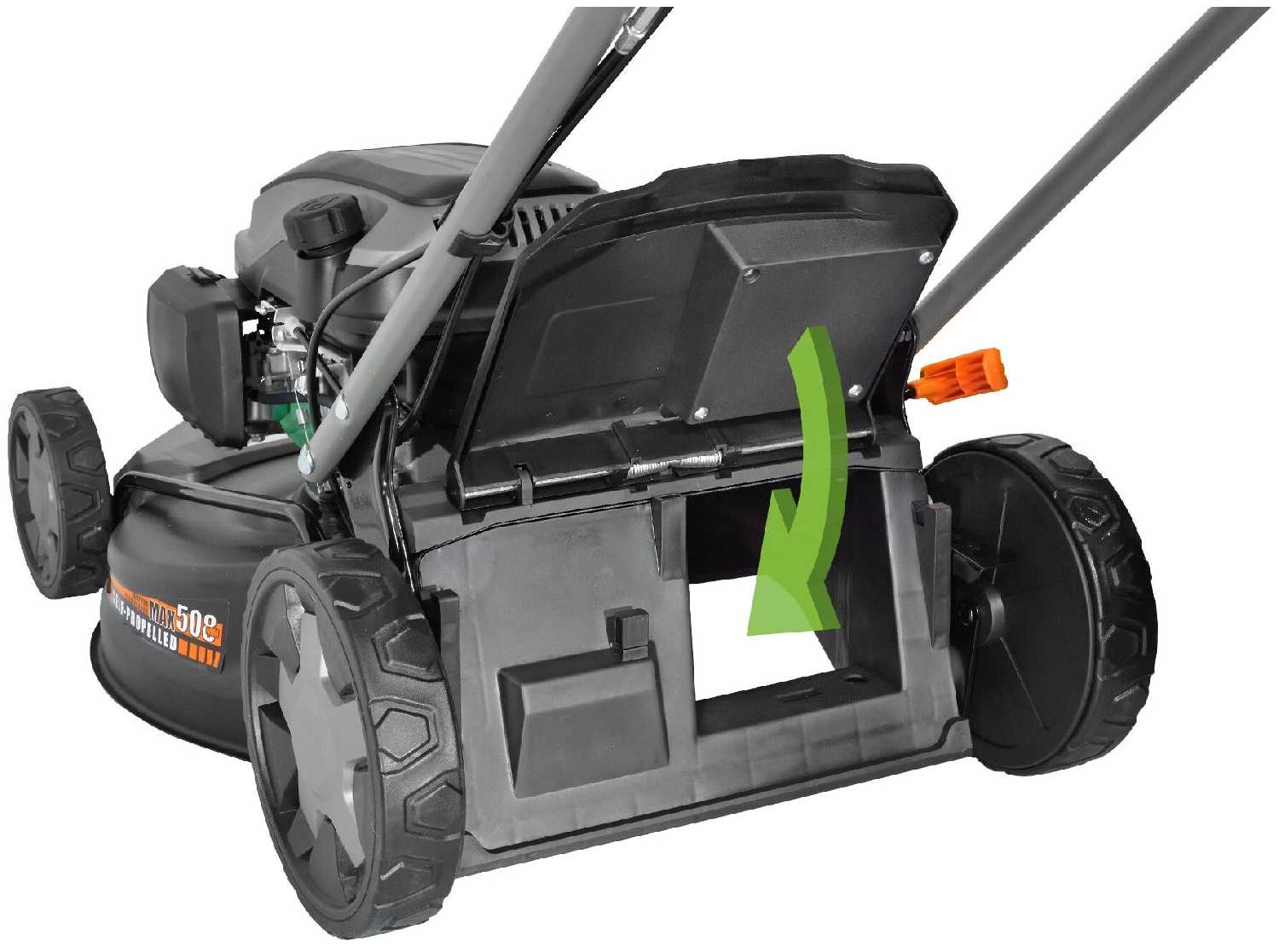 Газонокосилка бензиновая CARVER LMG-2951DM HOBBY фотография 1