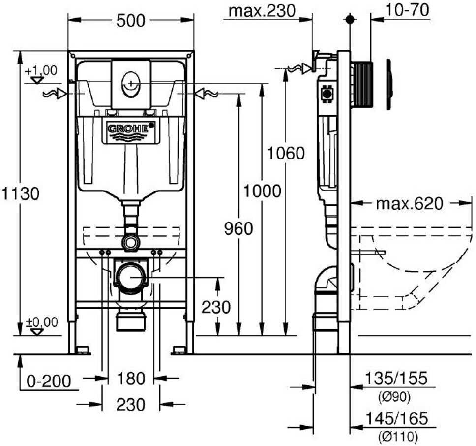 Jaquar Solo (SLS-WHT-6953BIUFSM) + Grohe 38721001 фотография 4