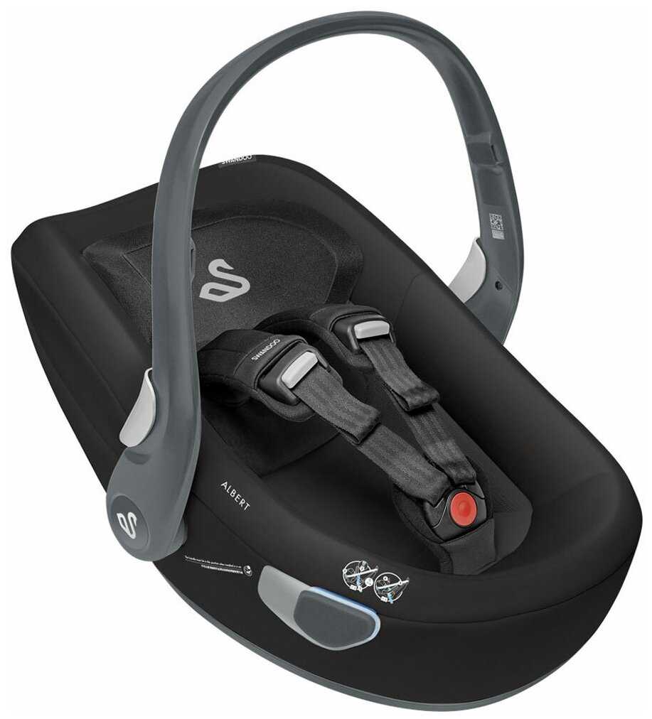 Автокресло группа 0+ (до 13 кг) Swandoo Albert i-size + isofix фотография 12