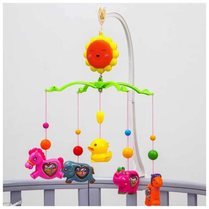 Механический мобиль Крошка Я Солнышко. Зоопарк 694022 фотография 3