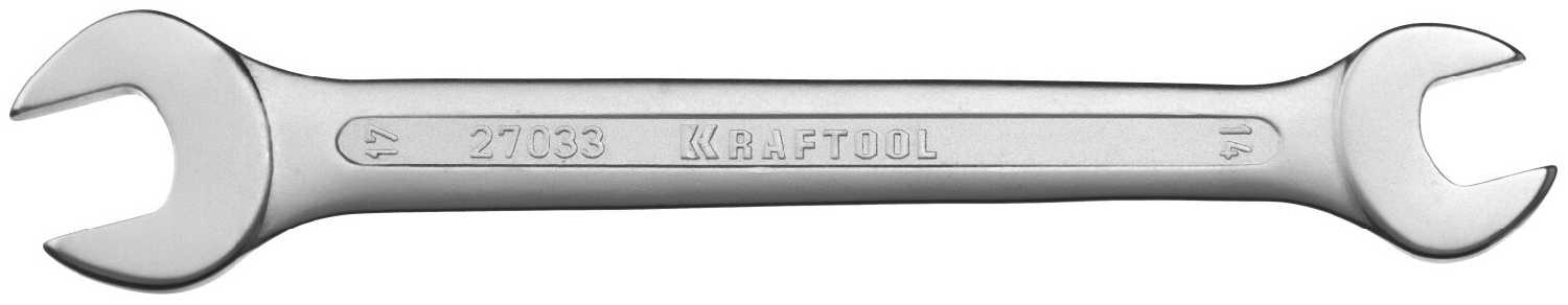 Ключ рожковый Kraftool 27033-14-17, 14 мм х 17 мм