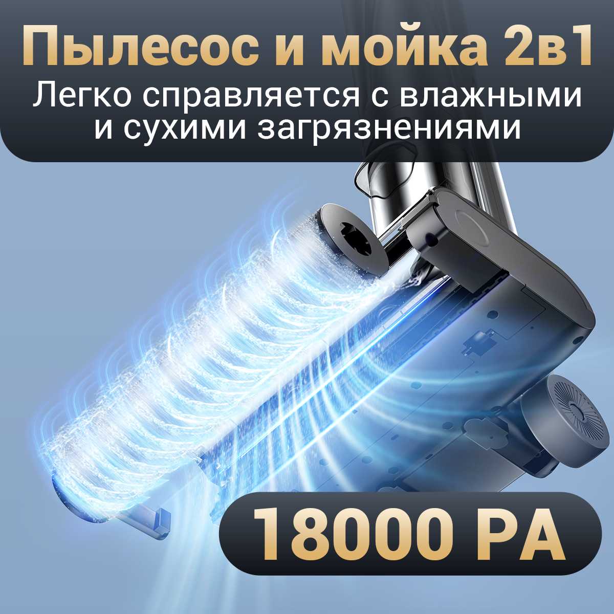 Пылесос моющий UURMI F35 pro фотография 1