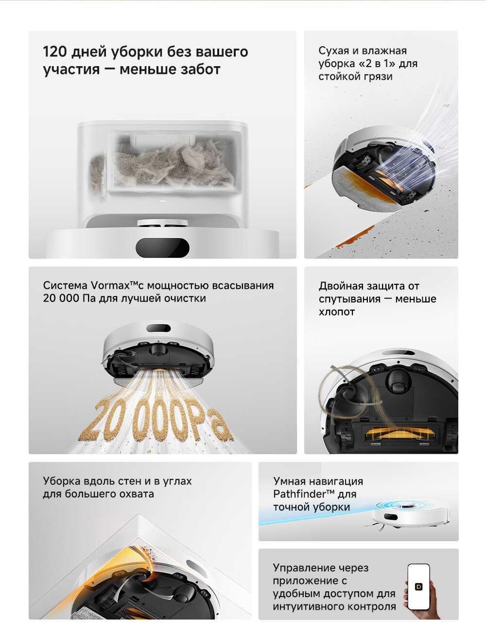 Робот-пылесос Dreame F21 Plus фотография 1