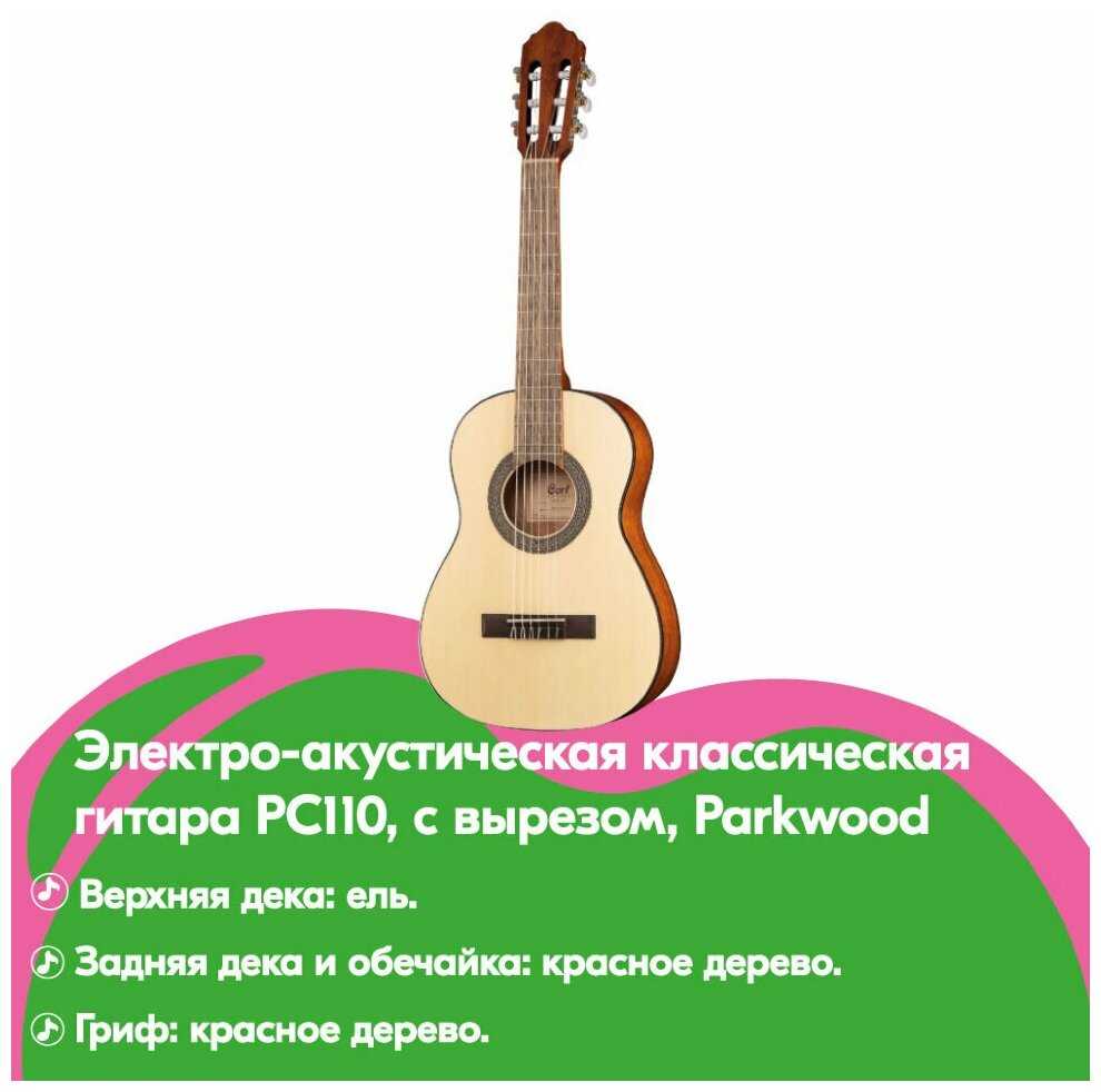 Детская классическая гитара Cort AC50 Open Pore фотография 2