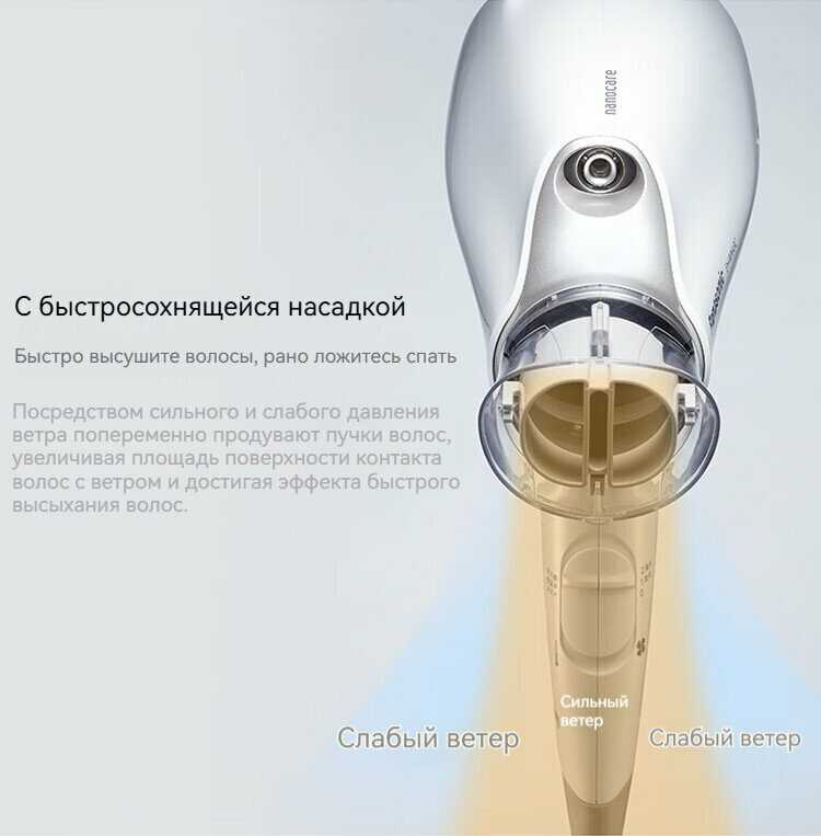 Фен Panasonic складной и портативный (1800 Вт, 15,4 м/с) фотография 4