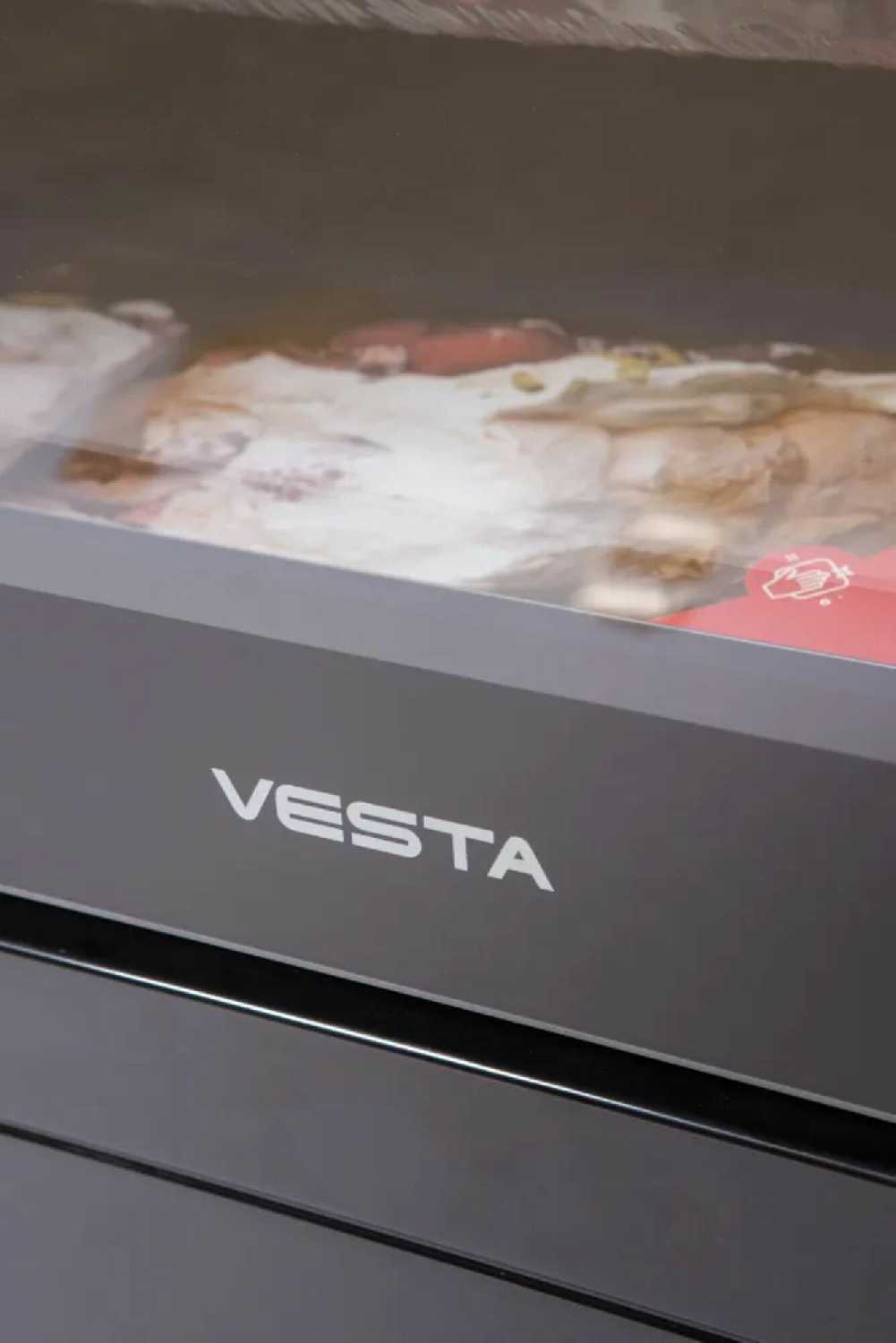 Плита газоэлектрическая VESTA Valencia VKE 10-E (3+1, стальная решетка, розжиг, подсветка, стеклянная крышка) фотография 2
