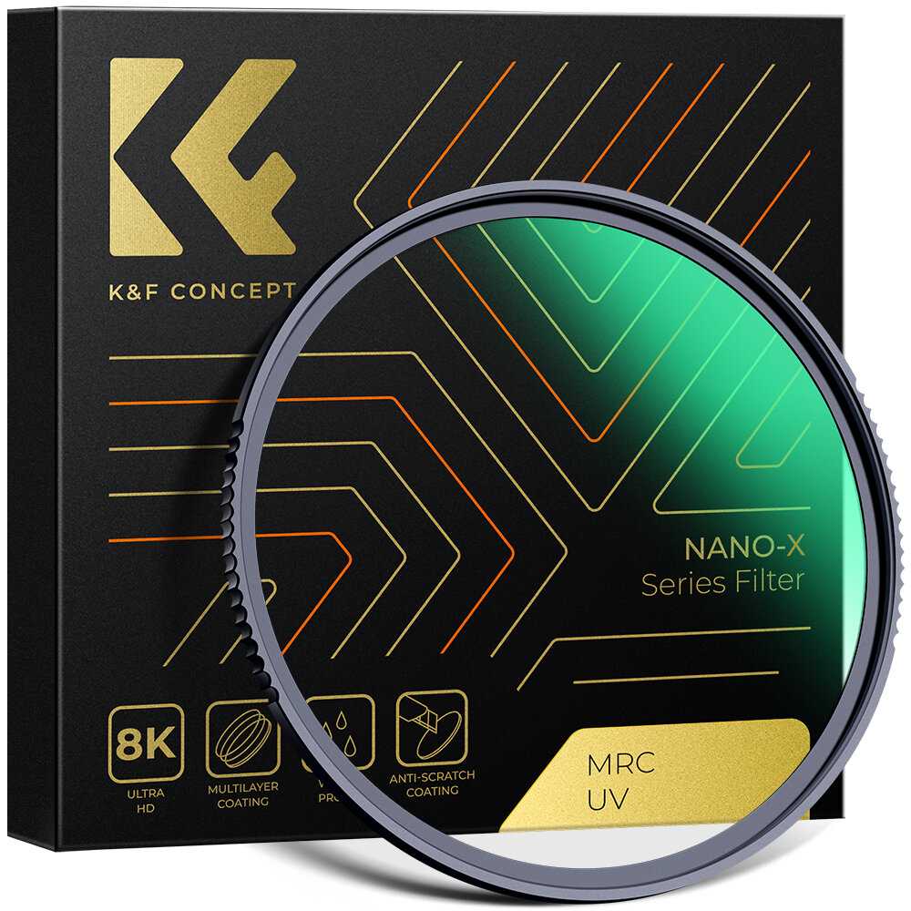 Светофильтр K&F Concept Nano-X B270 MC-UV (82mm) фотография 1