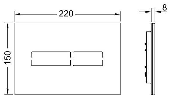 Кнопка смыва TECE 9240961 фотография 2