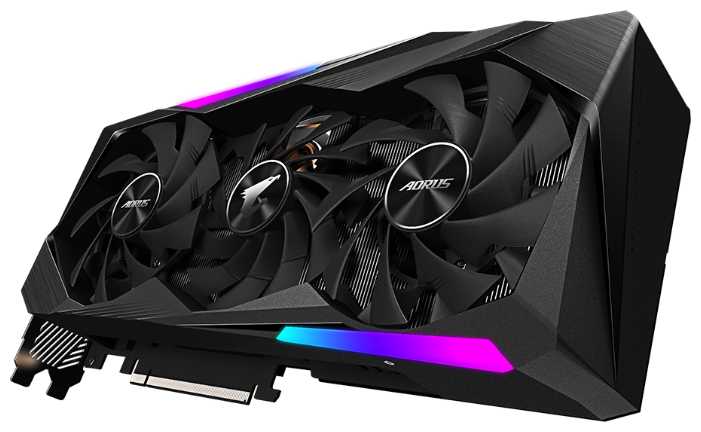 Видеокарта GIGABYTE AORUS GeForce RTX 3070 MASTER 8G (rev. 1.0/1.1) (GV-N3070AORUS M-8GD) фотография 2