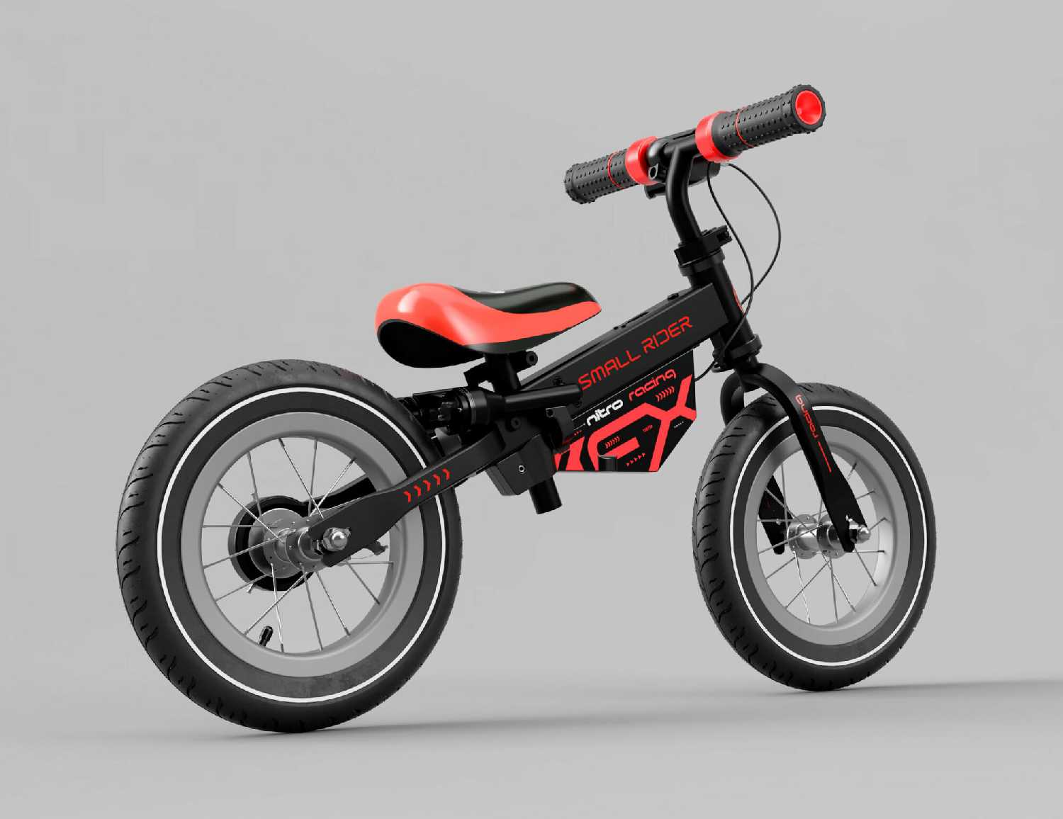 Детский беговел Small Rider NITRO AIR (AIRGREENNITRO) фотография 6