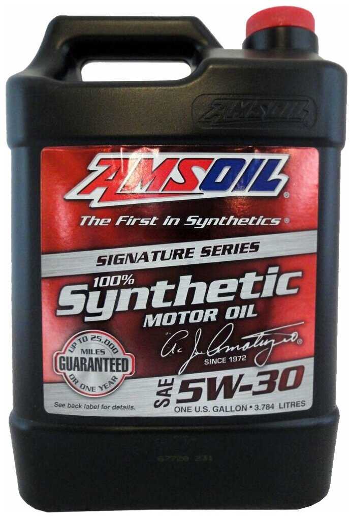 Синтетическое моторное масло AMSOIL Signature Series Synthetic Motor Oil 5W-30 фотография 1