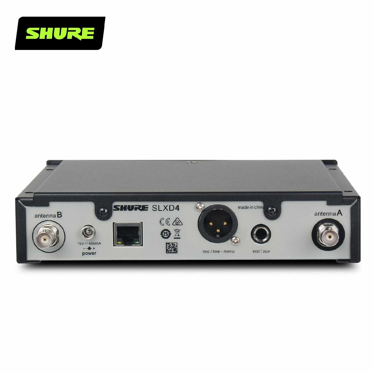 Профессиональный беспроводной динамический микрофон Shure SLXD24-BETA58A (1 перетащите 1) фотография 5
