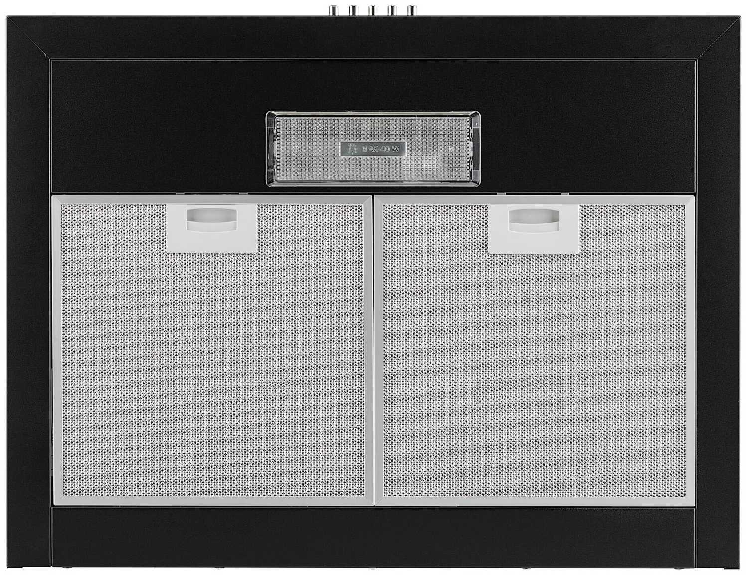 Вытяжка кухонная KRONA ULRIKA 600 black PB фотография 3