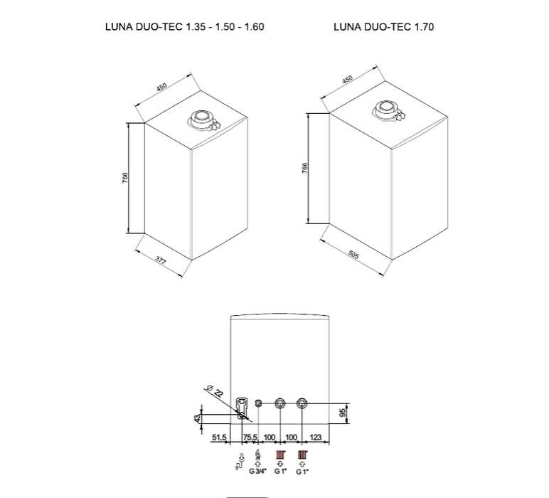 Конденсационный газовый котел BAXI LUNA Duo-tec MP 1.70, двухконтурный фотография 9