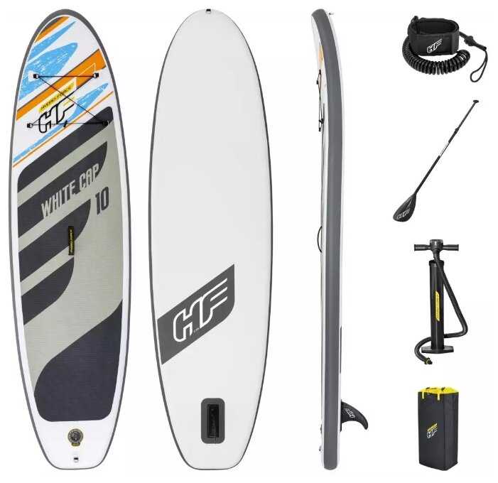 Cап доска SUP board Bestway Hydro-Force White Cap 3,05 м арт. 65342 фотография 1