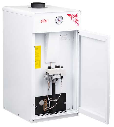 Конвекционный газовый котел Очаг АКГВ - 29 ЕМ, 29 кВт, двухконтурный фотография 1