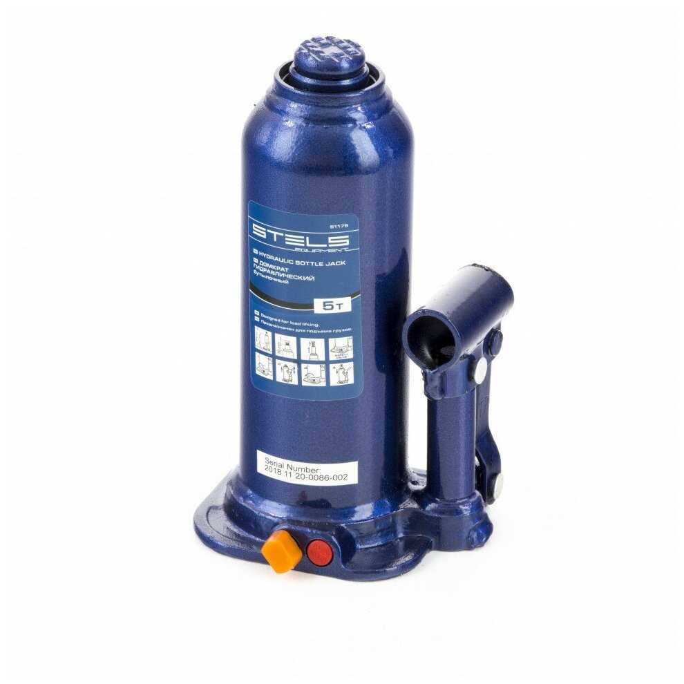 Домкрат бутылочный гидравлический Stels 51175 фотография 1