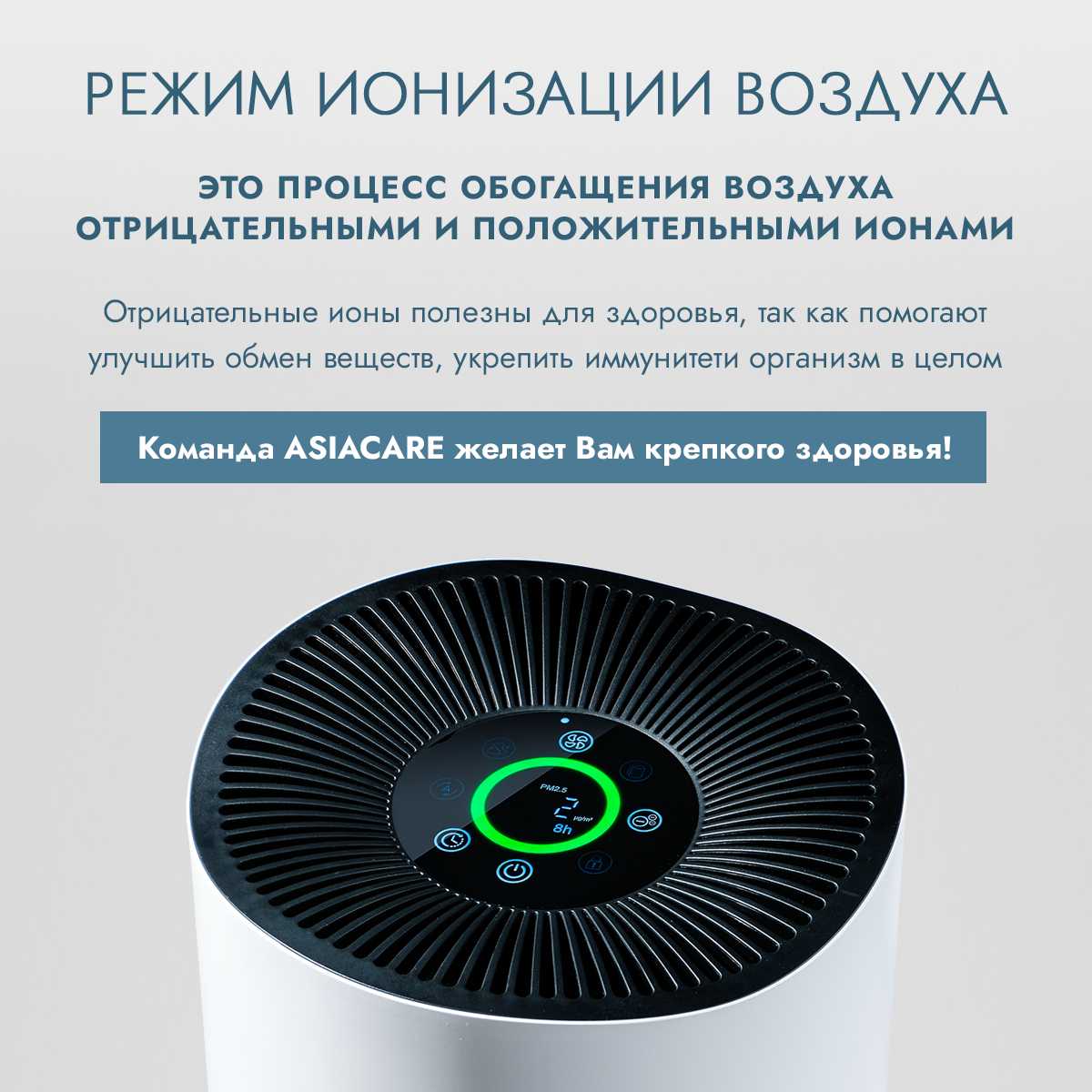 Очиститель воздуха AsiaCare Очиститель воздуха (AsiaCare 18м2) фотография 24