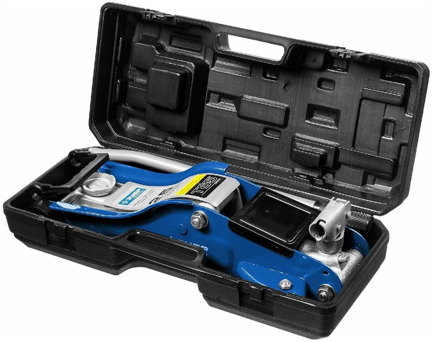 Домкрат подкатной гидравлический ЗУБР Профессионал Т65 фотография 10