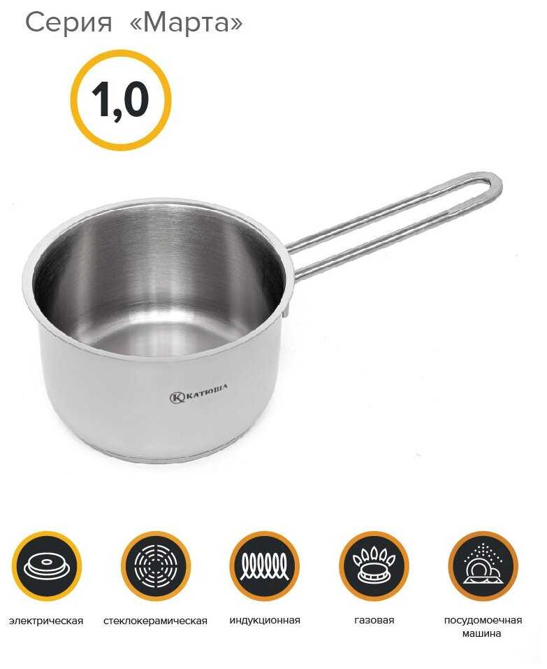 Кастрюля Марта КАТЮША фотография 2