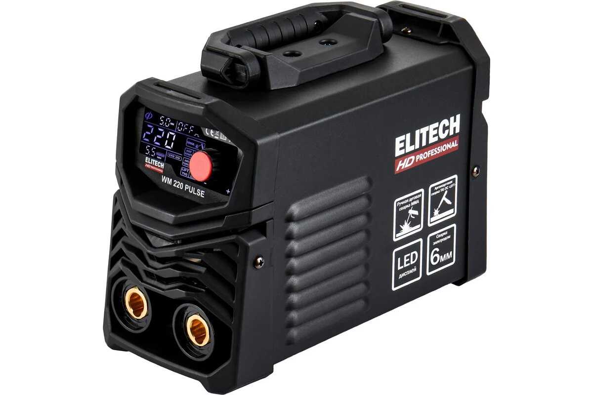 Сварочный аппарат Elitech WM 220 Pulse (7.5кВт) фотография 6