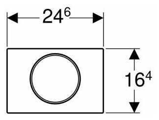 Кнопка смыва Geberit Sigma10 (115.758.KK.5) фотография 12