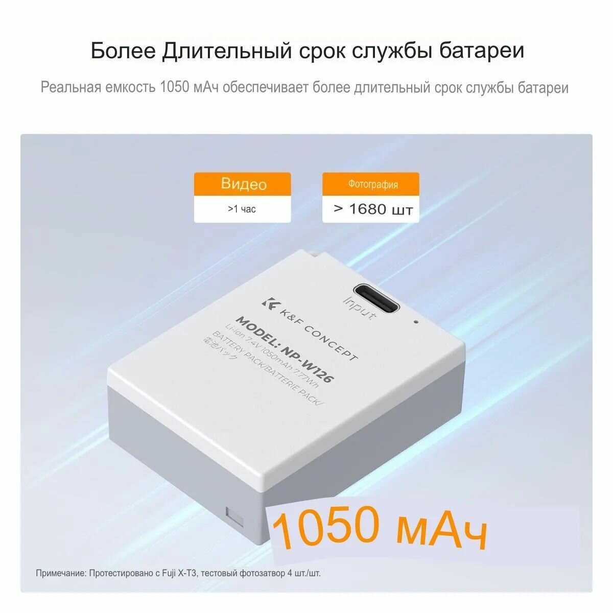 Аккумулятор Canon LP-E6NH (KF28.0022) фотография 5
