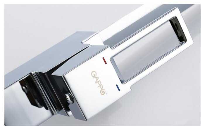 Смеситель для кухни (мойки) Gappo Brook G4040, рычажный фотография 2