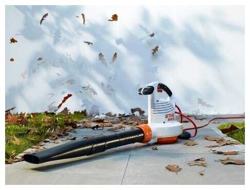 Электрическая воздуходувка STIHL BGE 81 фотография 9