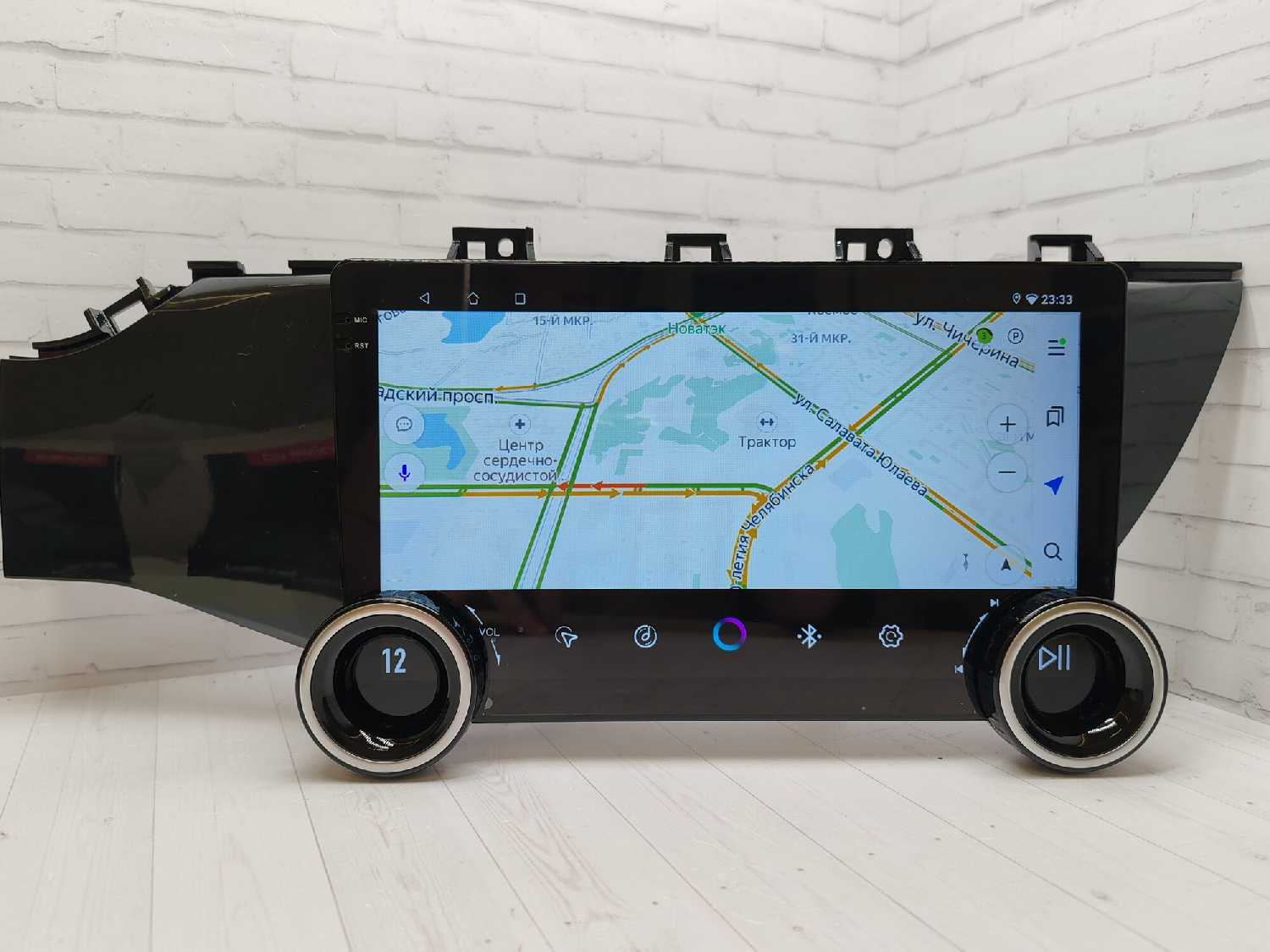 Магнитола Kia Магнитола с крутилками (андроид 13, QLED экран 10') фотография 7