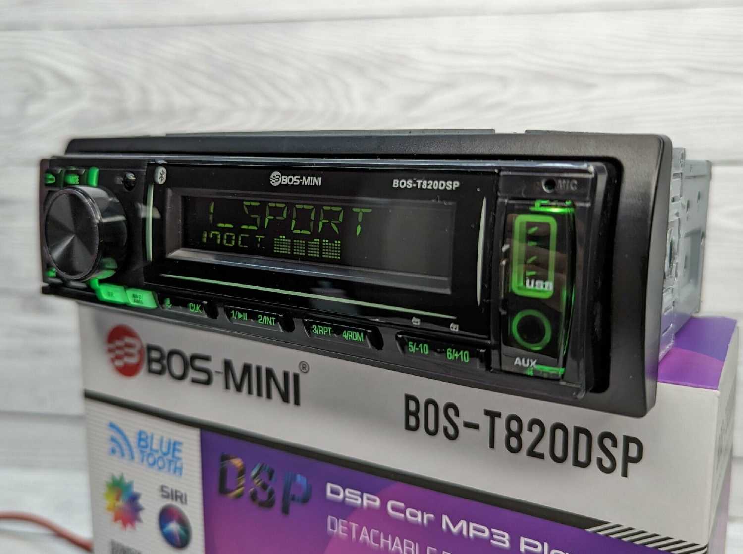 DSP Процессорная магнитола BOS-MINI 55W фотография 4