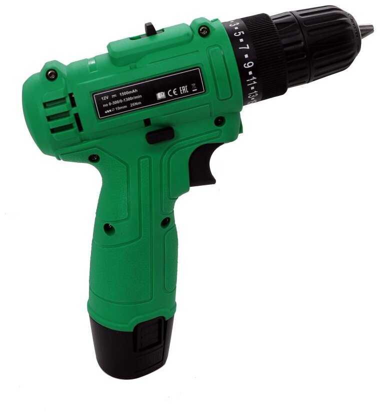 Аккумуляторная дрель-шуруповерт Zitrek Green 12 (063-4041) фотография 9