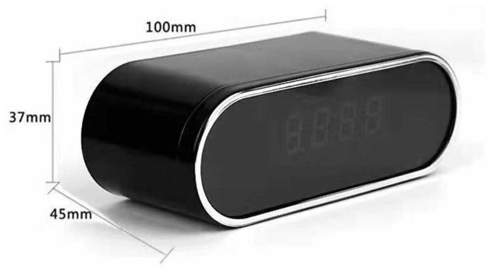 Многофункциональный монитор домашней безопасности HD 1080P WiFi камера (будильник, видеорегистратор с ночным видением) фотография 2