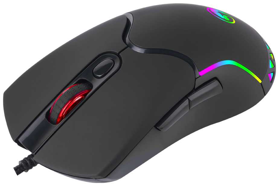 Мышь игровая проводная MARVO M359, 7 кн, 800-4000dpi, USB, чёрный фотография 2