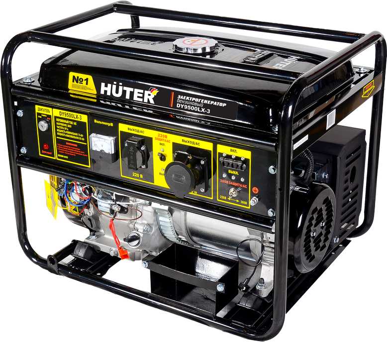 Бензиновый генератор Huter DY6.5A фотография 8