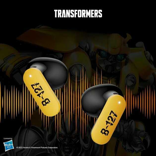 Беспроводные наушники Monster TF-T11 Bumblebee TWS Bluetooth 5.4 (TF-T11) фотография 3