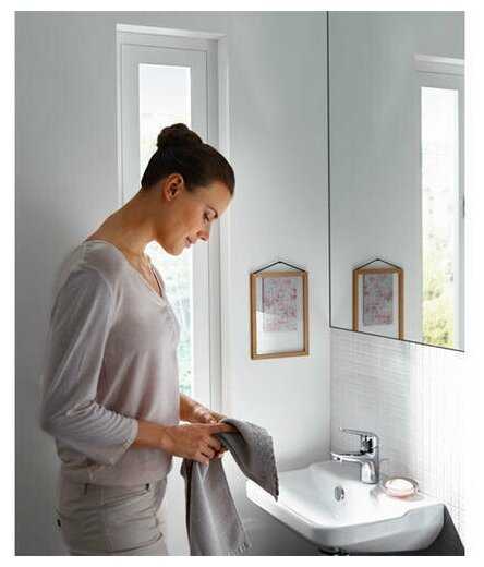 Смеситель для раковины (умывальника) hansgrohe Novus 71020000, рычажный фотография 14