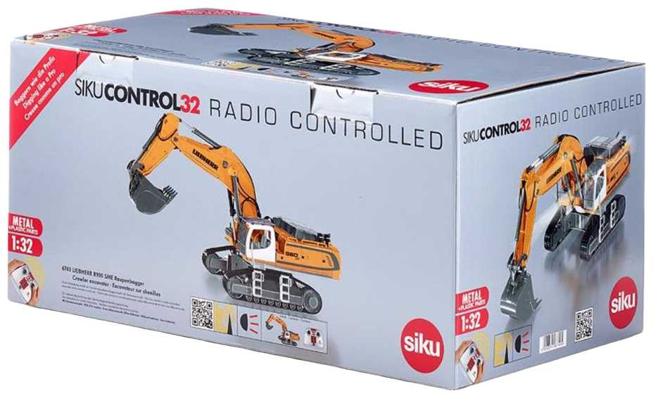 Экскаватор Siku Liebherr R980 SME 6740, 1:32, 45.2 см фотография 7
