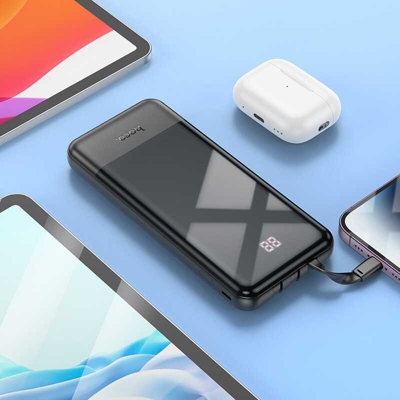 Аккумулятор внешний универсальный Hoco J114 (10000 mAh) фотография 1