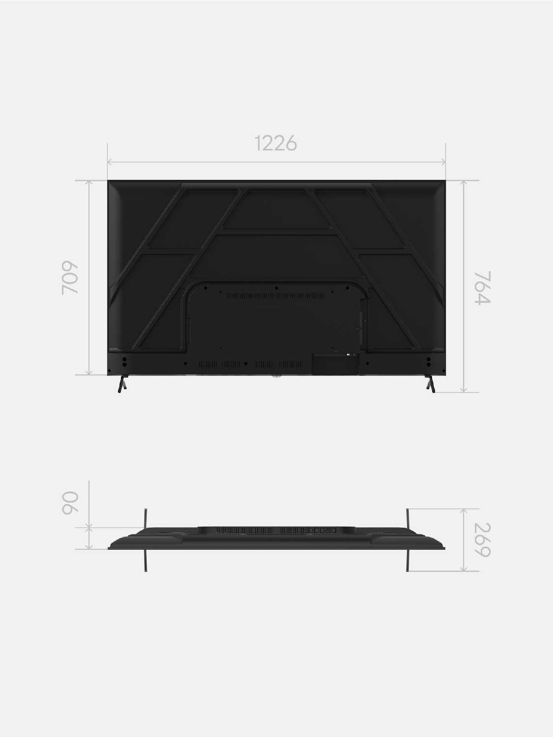 Телевизор Tuvio TD55UFBHH12 фотография 9