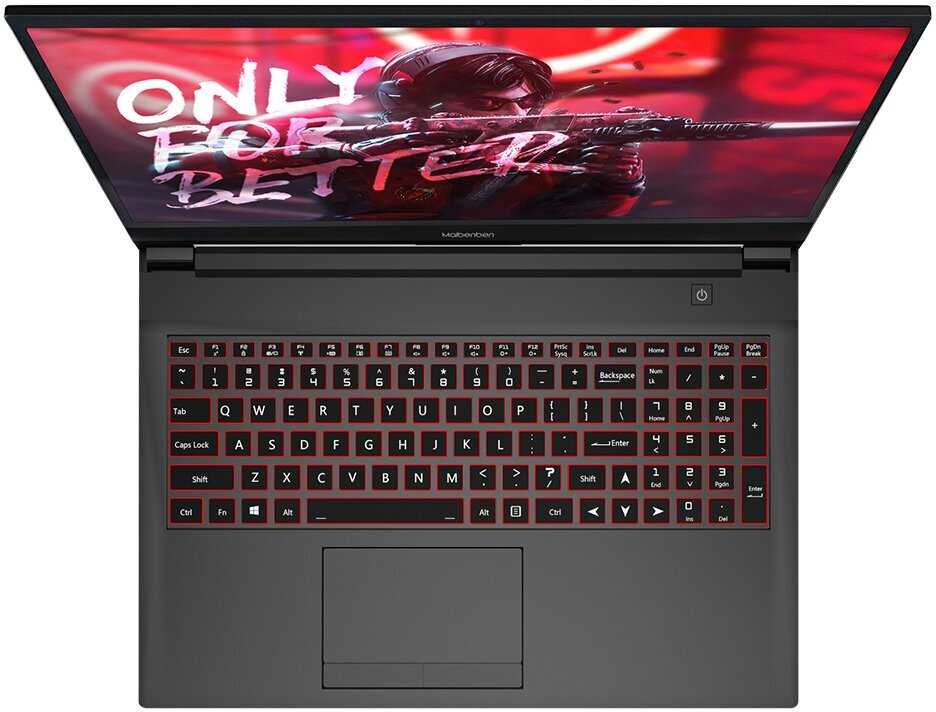 Ноутбук Maibenben X556 (AMD Ryzen 5 5600H, RTX 3050, 16 ГБ/512 ГБ, IPS, 144 Гц) фотография 4