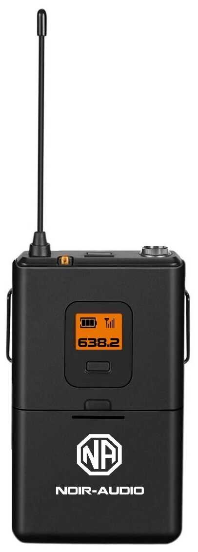 Беспроводной микрофон для живого вокала и караоке NOIR-audio NX 200 H/B с головным микрофоном и ручным микрофоном фотография 7