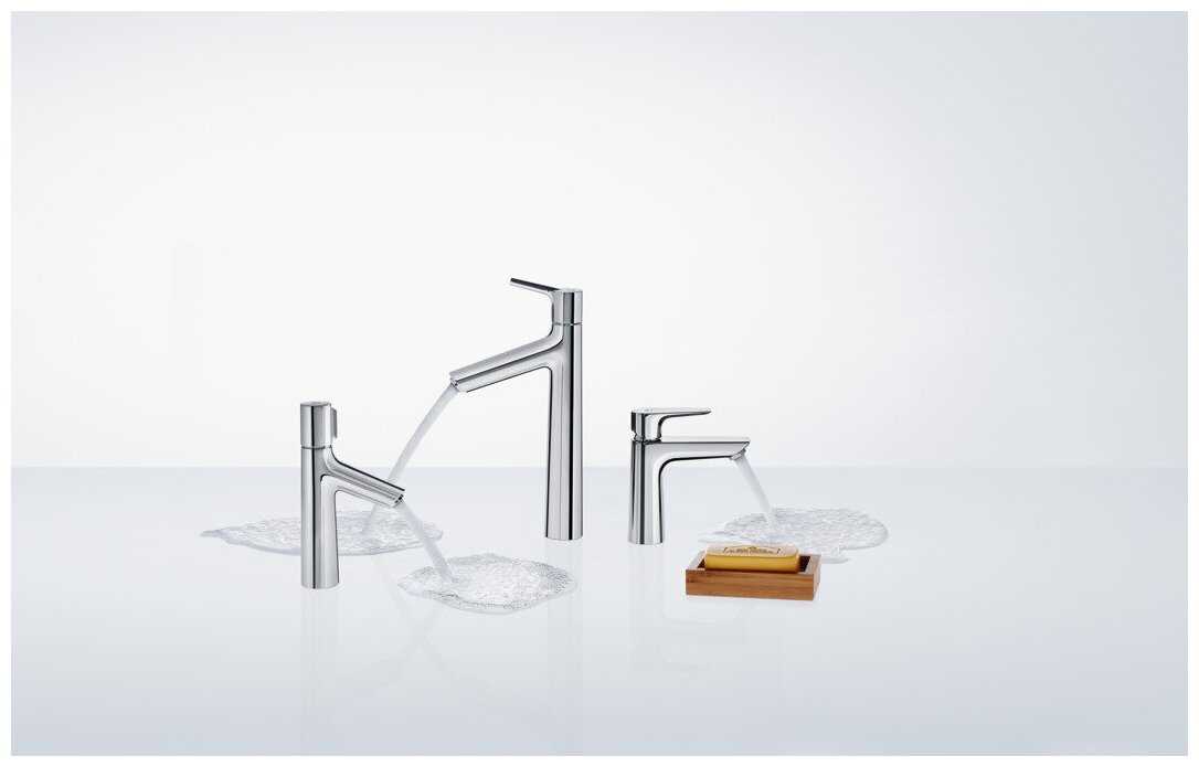 Смеситель для раковины (умывальника) hansgrohe Talis S 72032000, рычажный фотография 4