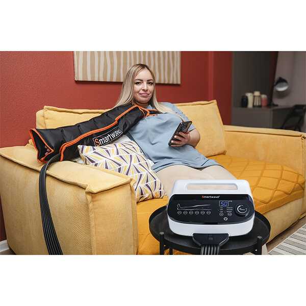 Профессиональный компрессионный лимфодренажный массажер Smartwave 600 фотография 23