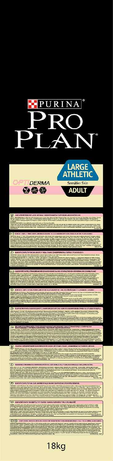 Сухой корм для собак Purina Pro Plan Large Athletic Sensitive Skin с лососем фотография 4