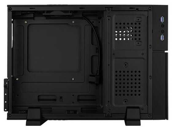 Компьютерный корпус AeroCool Playa Slim 400W Black фотография 6
