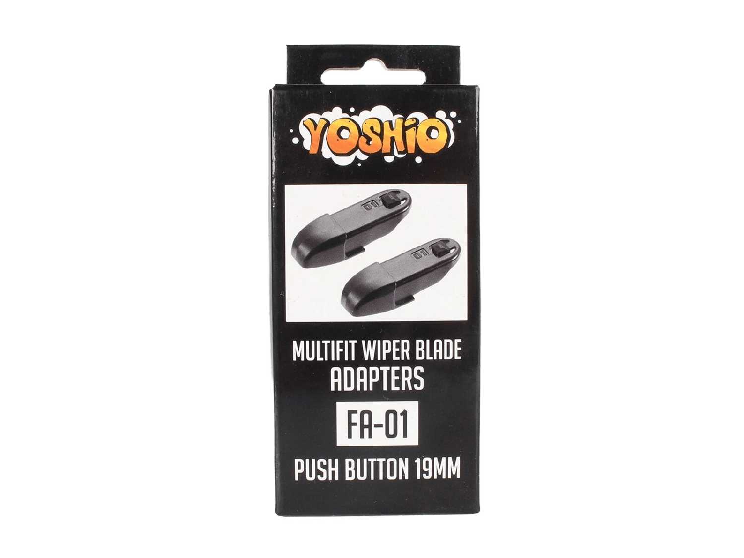 Адаптеры для щеток стеклоочистителя YOSHIO (PUSH BUTTON 19мм) фотография 3