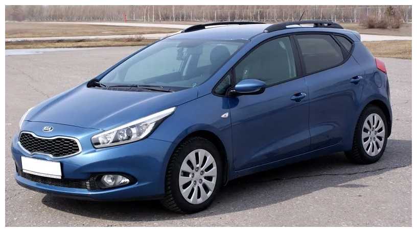 Рейлинги для Kia Ceed 2012-2018 серые фотография 3